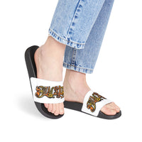 Women's Blackluxe PU Slide Sandals