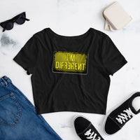 I'm Different Women’s Crop Tee