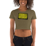 I'm Different Women’s Crop Tee