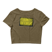 I'm Different Women’s Crop Tee