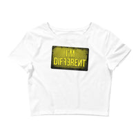 I'm Different Women’s Crop Tee