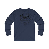 Chaos Coordinator Women's Fitted Long Sleeve Tee