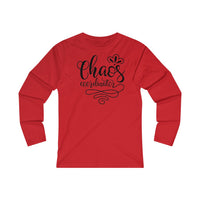 Chaos Coordinator Women's Fitted Long Sleeve Tee