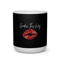 Goodies This Way Heart Shape Mug