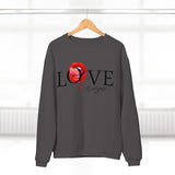 Love Everyone Sexy Tongue Lips Crew Neck Sweatshirt