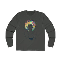 Beautiful Colorful Afro Queen Long Sleeve Crew Tee