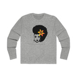 AfroFlower Long Sleeve Crew Tee