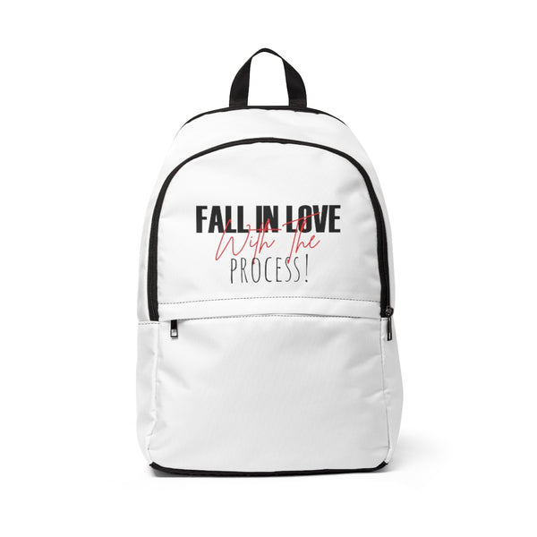 Fall In Love With The Process Soft Nylon Fabric Backpack