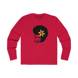 AfroFlower Long Sleeve Crew Tee