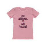 Not Antisocial I'm Anti Bullshit The Boyfriend Tee