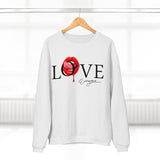 Love Everyone Sexy Tongue Lips Crew Neck Sweatshirt