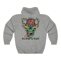 You Think I'm Crazy Heavy Blend™ Hooded Sweatshirt - Multiple Colors Available