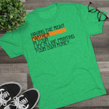 Having The Right Partner In Your Life Is Like Printing Your Own Money Tri-Blend Crew Tee