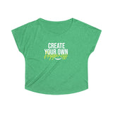 Create Your Own Happiness Tri-Blend Dolman