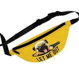 Let Me Out Fanny Pack - Puppy Yellow