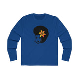 AfroFlower Long Sleeve Crew Tee