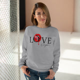 Love Everyone Sexy Tongue Lips Crew Neck Sweatshirt