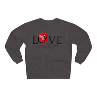 Love Everyone Sexy Tongue Lips Crew Neck Sweatshirt