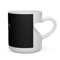 Goodies This Way Heart Shape Mug