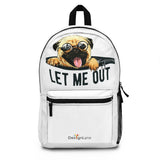 Let Me Out Backpack (Made in USA) - White