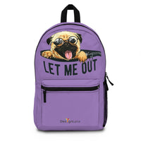 Let Me Out Backpack (Made in USA) - Lavender