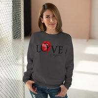 Love Everyone Sexy Tongue Lips Crew Neck Sweatshirt