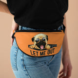 Let Me Out Fanny Pack - Puppy Orange