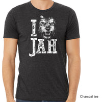 I Lion JAH Men's Cotton Crew Tee